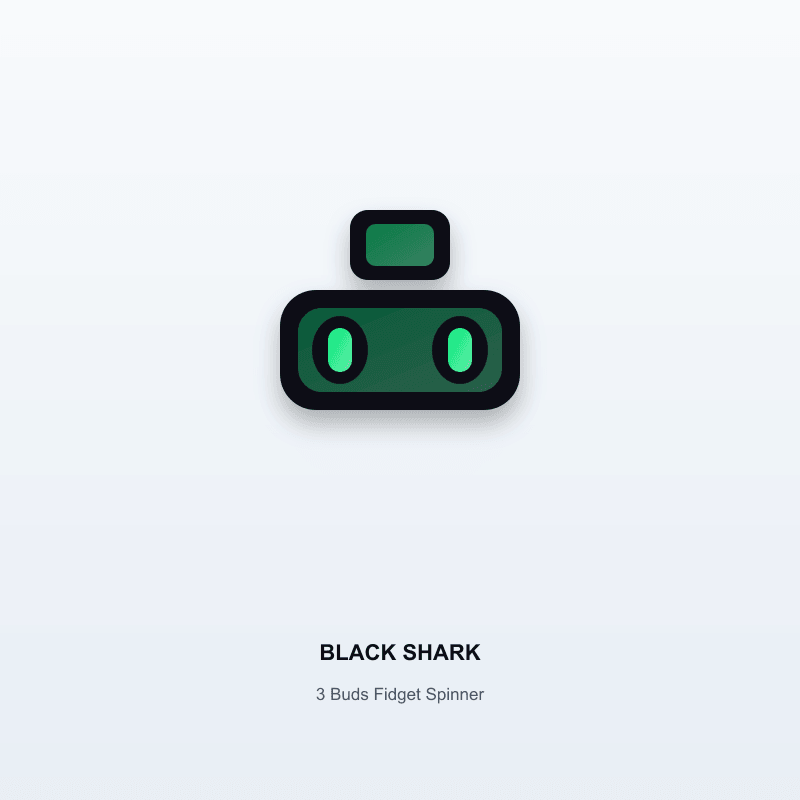 Black Shark Rokas 3 Buds Fidget Spinner