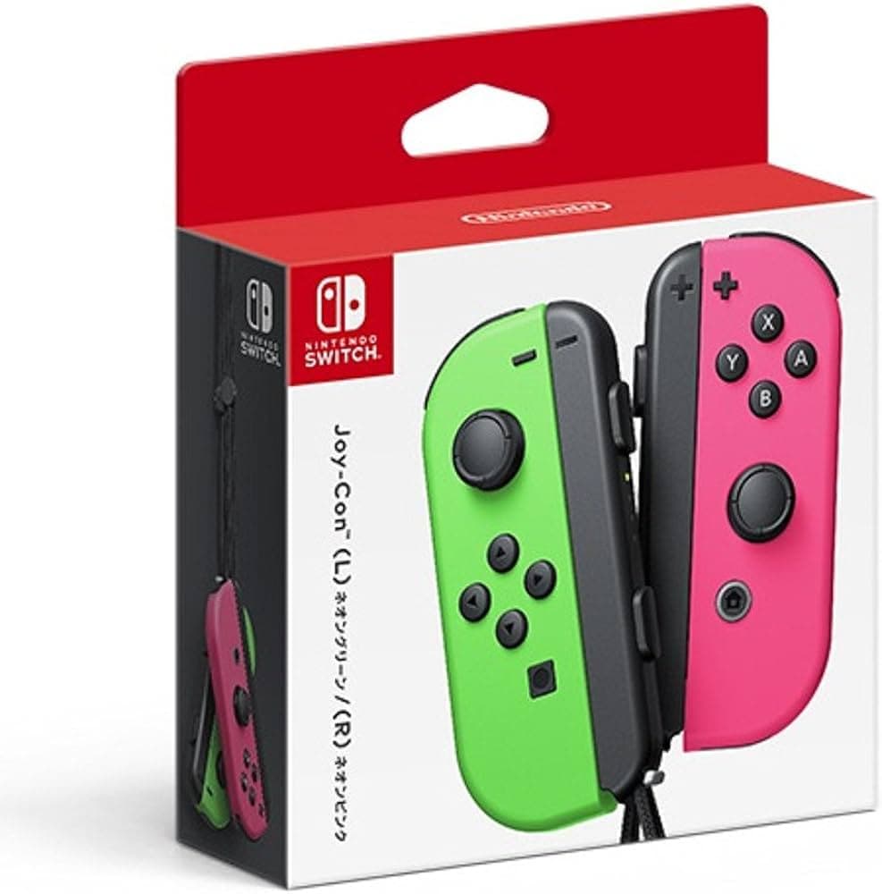 Nintendo Joy-Con Controllers (Green/Pink)
