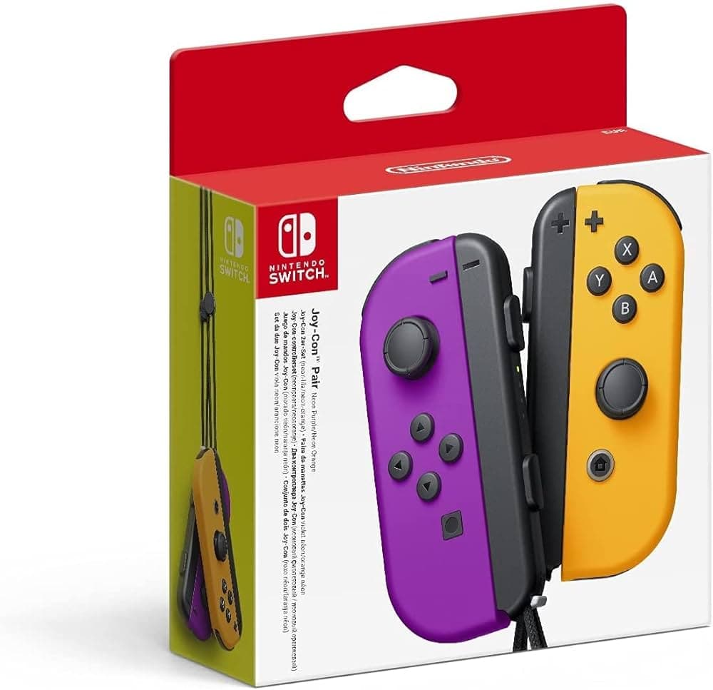 Nintendo Joy-Con Controllers (Purple/Orange)