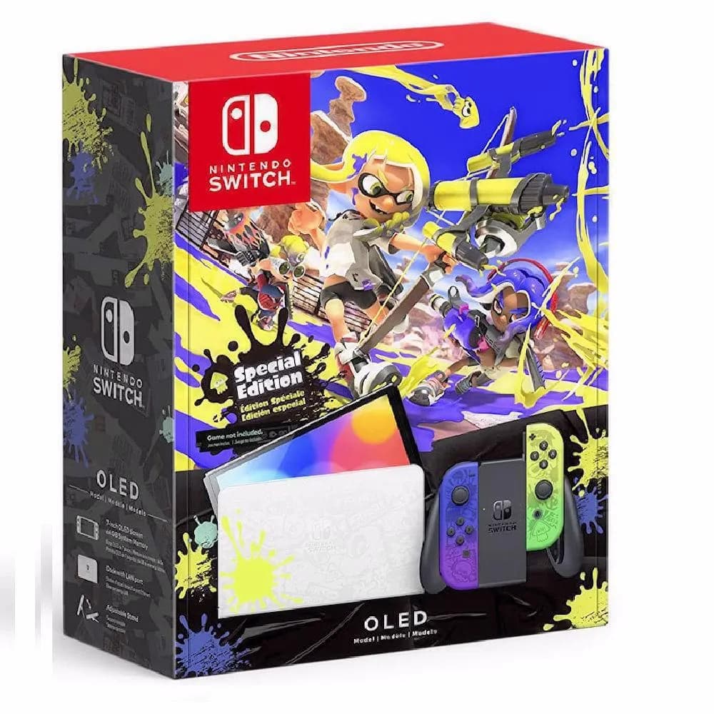 Nintendo Switch Console OLED Model Splatoon 3 Edition