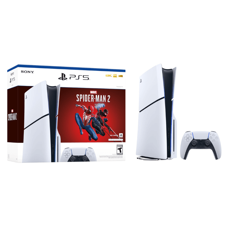 PlayStation 5 Console – Marvel's Spider-Man 2 Bundle (Slim)